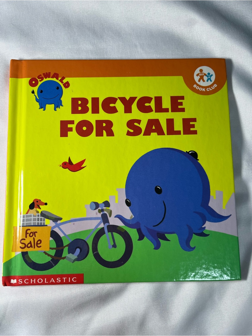 Vintage 2002 Oswald Bicycle for Sale HC Book Dan Yaccarino 1st Print Scholastic